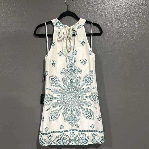 Lulu's I Can Sea It Now Sleeveless Halter Dress XS NWT - Picture 2 of 4